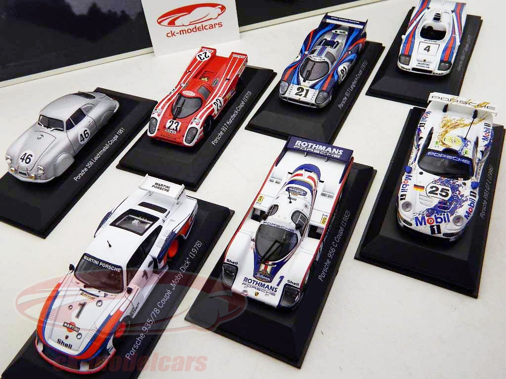 Minichamps 1:43 24ルマン7車の歴史セットポルシェ356、917、77分の936