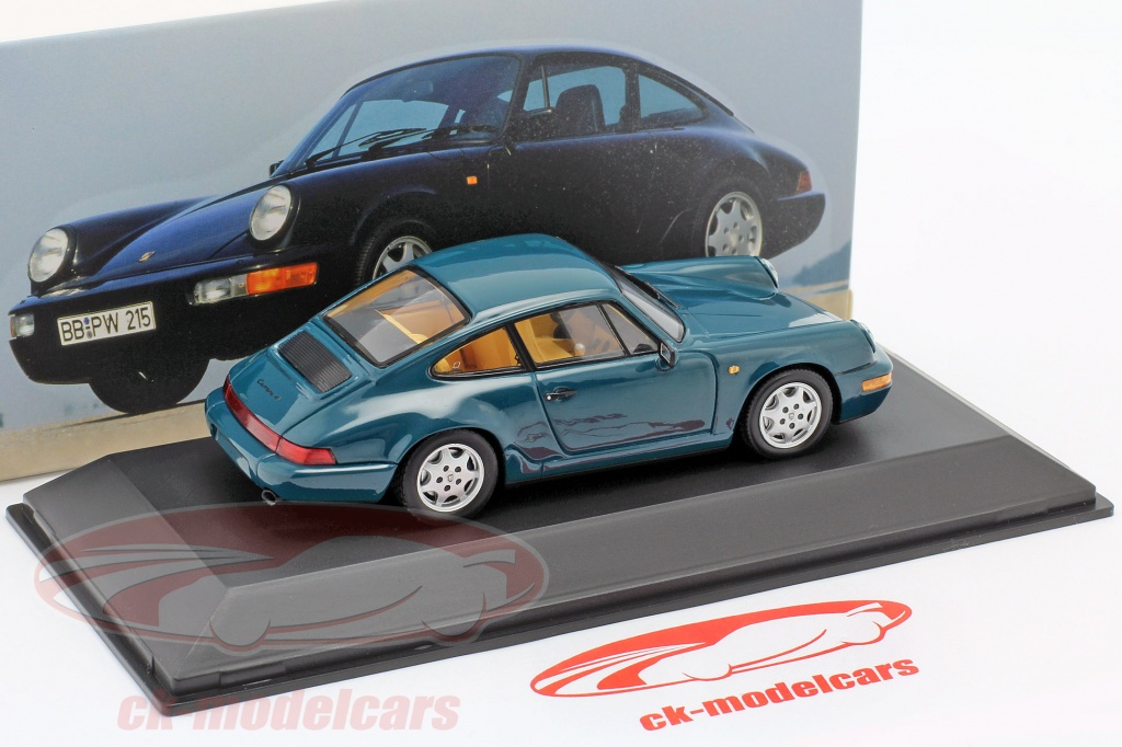 1:43 Spark Porsche 911 964 Turbo Coupé Speed Jaune MAP Musée