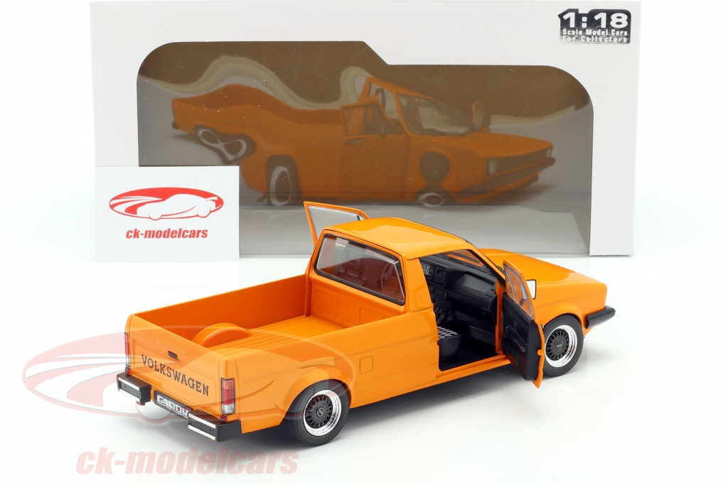 Solido 1 18 Volkswagen Vw Caddy Mk1 建设年份19 橙色s 模型汽车s