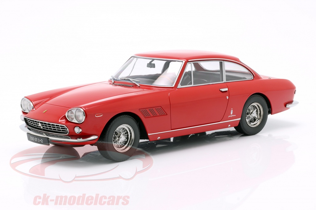 Ferrari 330 GT 2+2 Ano de construção 1964 vermelho 1:18 Escala KK