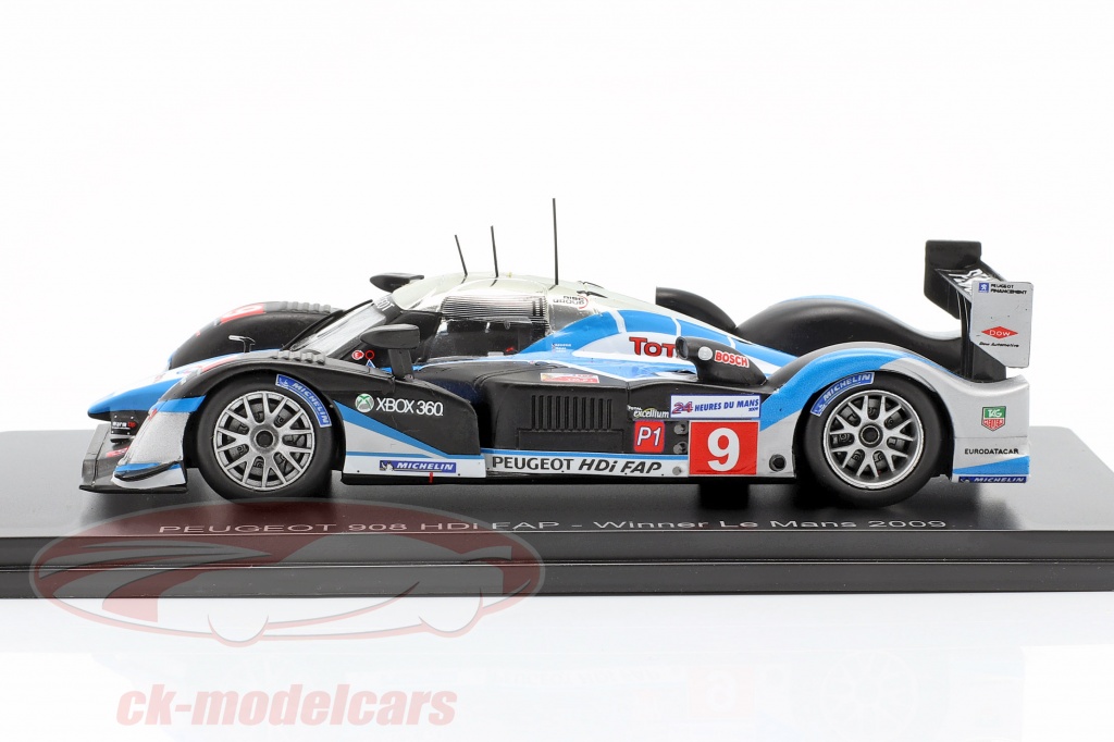 PEUGEOT 908 HDI FAP #9 WIN LE MANS 2009 WURZ