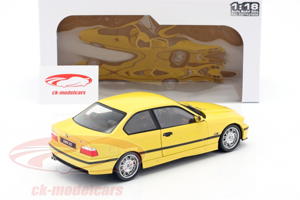  Solido 1:18 BMW M3 Coupe (E36) Año de construcción 1994 Dakar amarillo  S1803902 modelo coche S1803902 421185370 3663506008986
