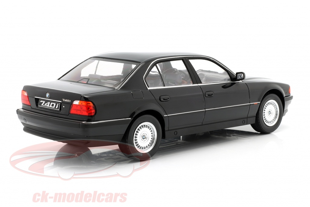 KK-Scale 1:18 BMW 740i E38 1.Series year 1994 black metallic KKDC180361 ...
