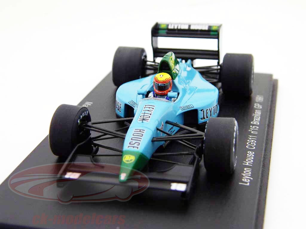 1/43 スパーク レイトンハウス Leyton House CG911 n°15 #15 ブラジル