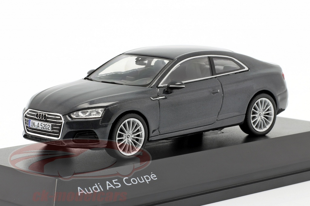 Spark 1:43 Audi A5 Coupe manhattan grau 5011605433 Modellauto 