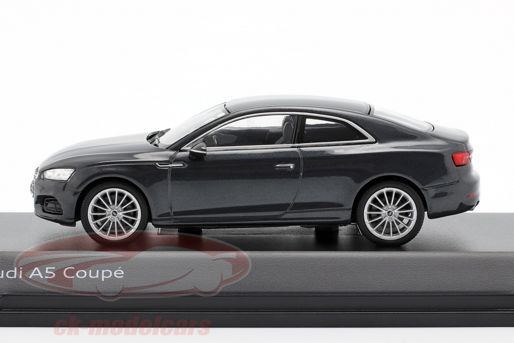 Spark 1:43 Audi A5 Coupe Manhattan gray 5011605433 model car 