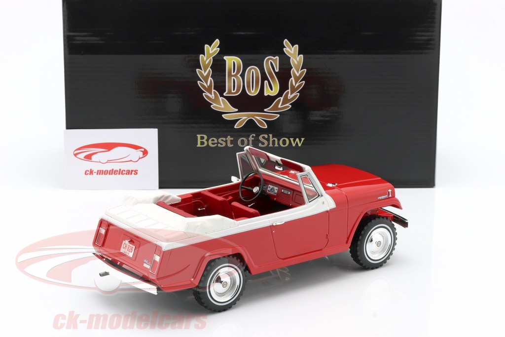 BoS-Models 1:18 Jeep Jeepster Commando Convertible Construction year ...