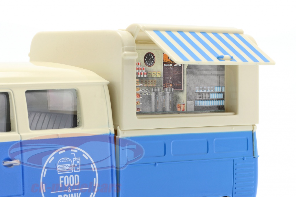 Volkswagen T1 Pick-up – Service Clients – 1/24 – Motormax – Neuf