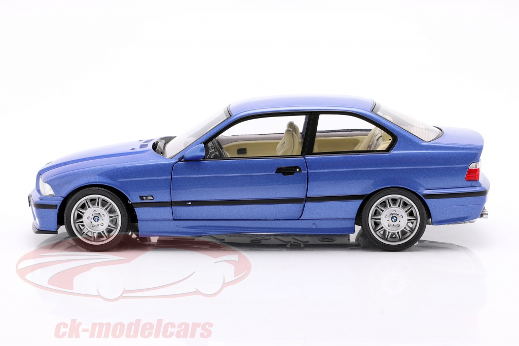 66382 Solido S1803901 BMW E36 Coupé M3 blau 1990 Modellauto 1:18 NEU in OVP 