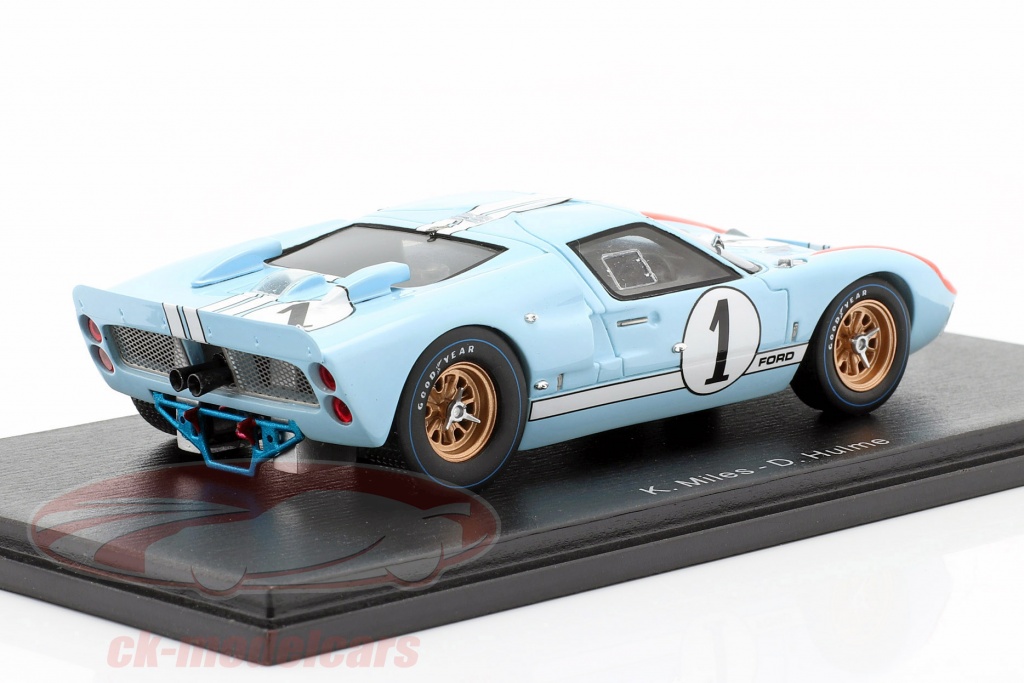 Ford GT40 N °56 3ème 1000Km Nürburgring 1969 1/43 Spark SG818