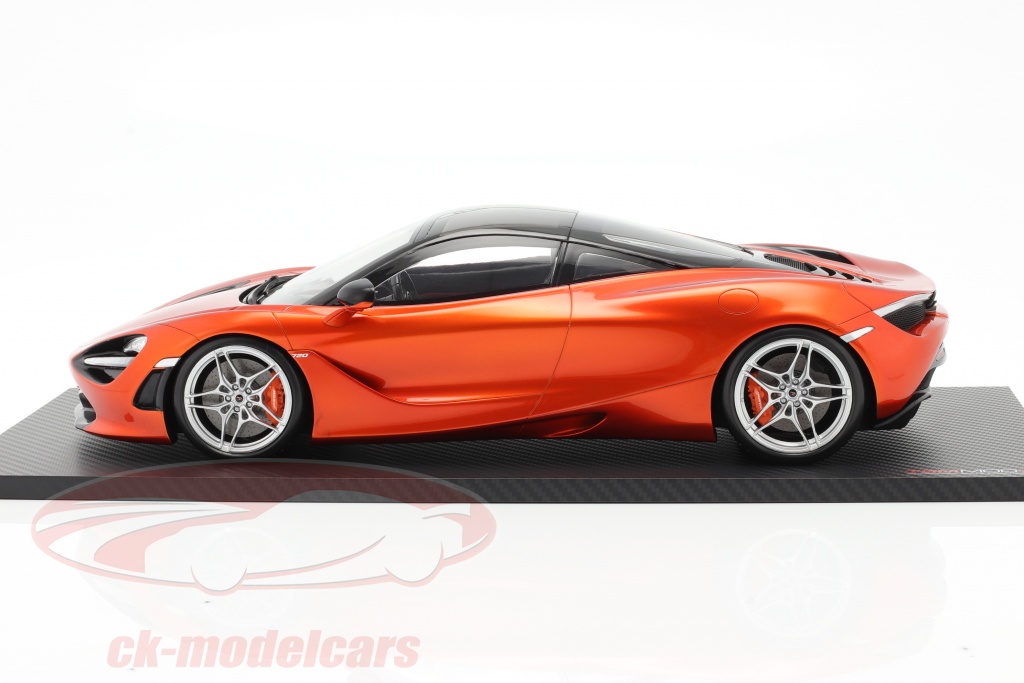 True Scale 1 12 Mclaren 720s Year 2017 Azores Orange Tsm120002