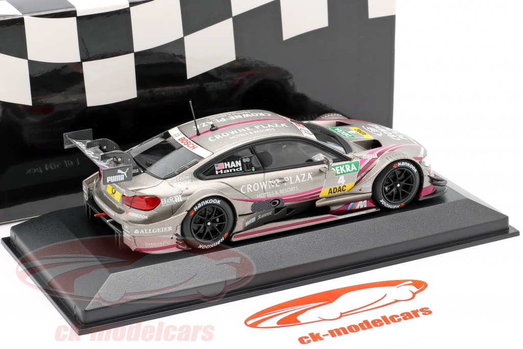 Minichamps 1:43 BMW M4 DTM #4 DTM 2014 Joey Hand 410142404 
