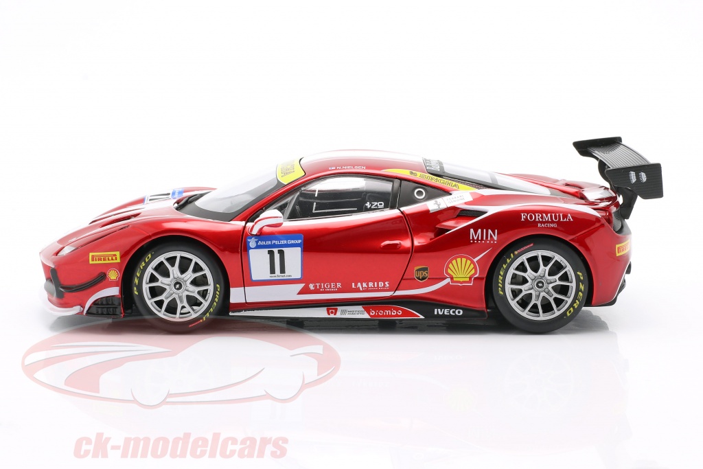 Bburago 1 24 Ferrari 488 Challenge 11 Formula Racing Mugello 2017 N bburago-1-24-ferrari-488-challenge-11-formula-racing-mugello-2017-n