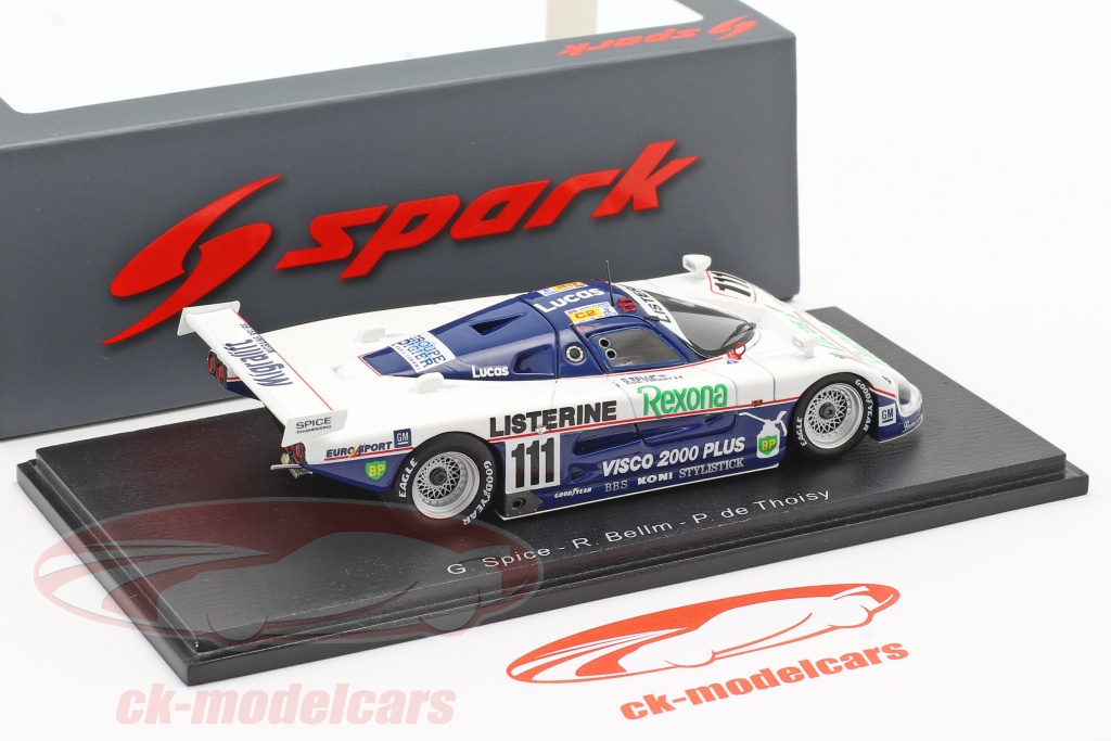 Kit DAM 1/43 – SPICE SE 88 C – Le Mans 1988 – Métal Blanc – France