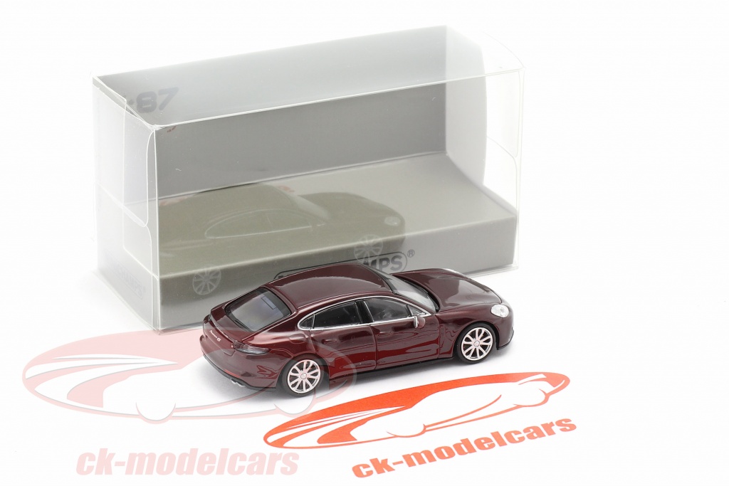 Minichamps Porsche Panamera 4S 2015 – Modellino Scala 1:87 H0 – Scegli Colore Tra Grigio, Rosso, Nero, Bianco - Foto 4
