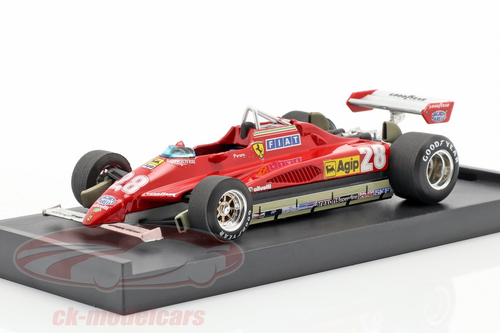 Ferrari 126CK Turbo Fi Didier Pironi N 28 by HotWheels 1:25 – Albaco  Collectibles