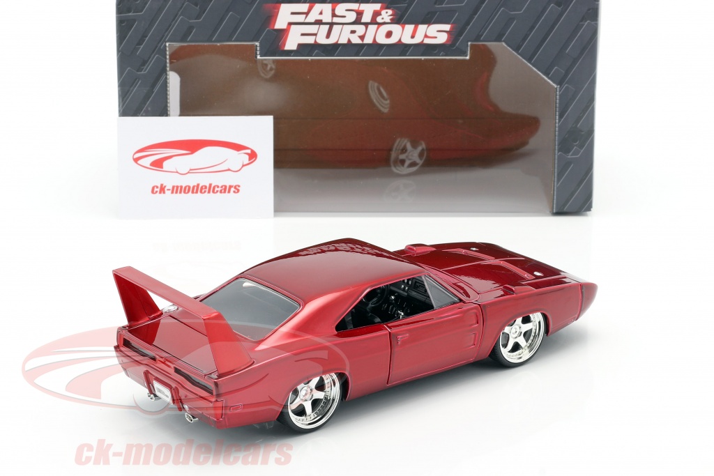 Dodge Charger Daytona 1969 Rouge – Fast & Furious – Échelle 1/24 – Jada Toys