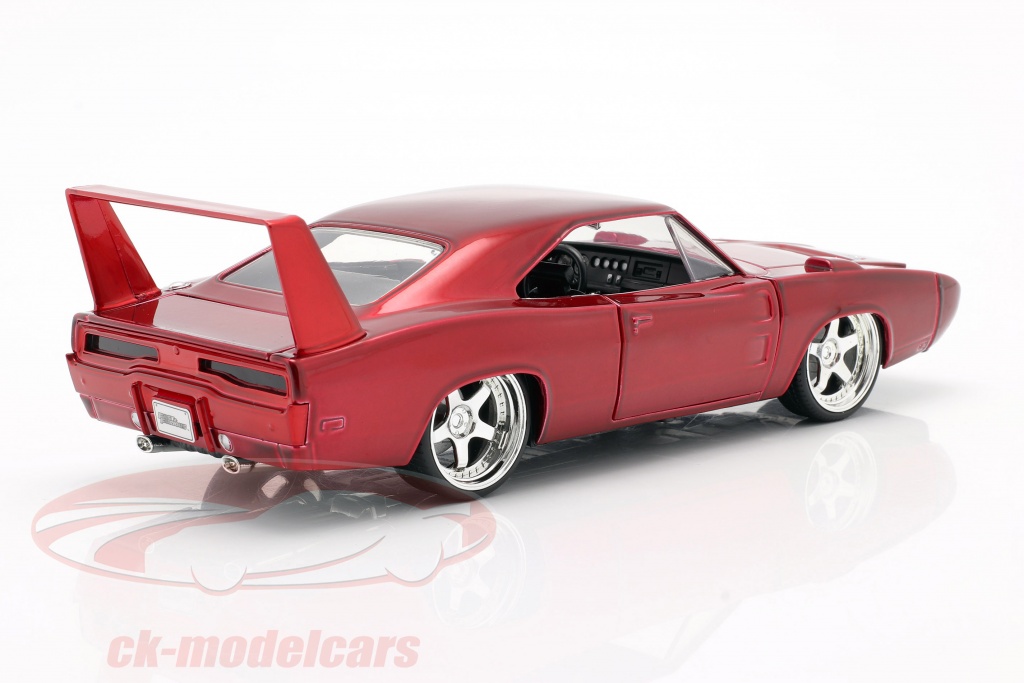 Jadatoys 1:24 Dodge Charger Daytona Year 1969 Fast and Furious 6 2013 red  97060 model car 97060 253203029 801310970607 4006333067198