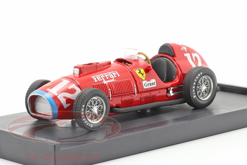 Alberto Ascari Ferrari 375 #12 Weltmeister Indianapolis Formel 1 1952 1:43 Brumm