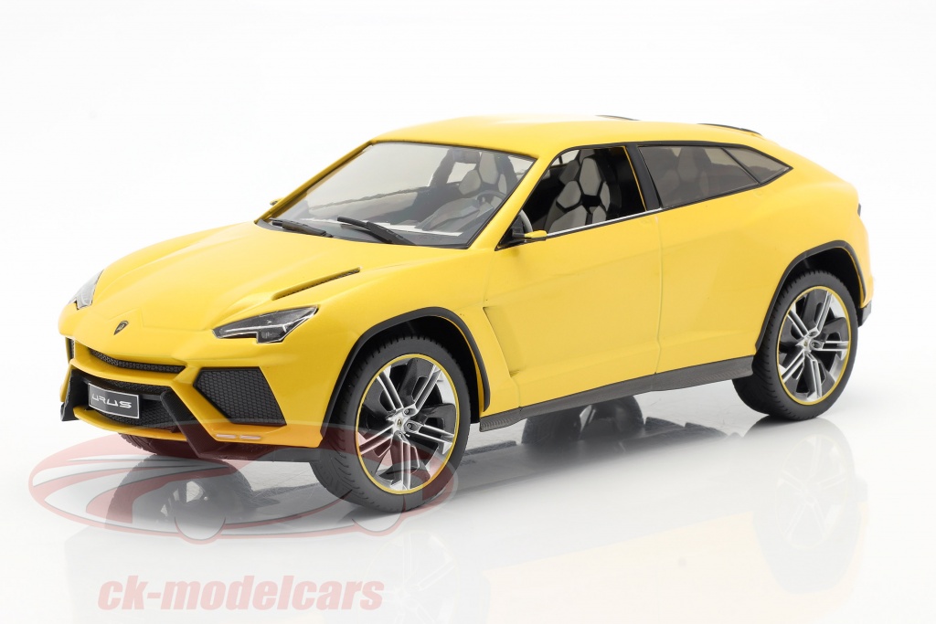 Lamborghini Urus yellow metallic 1:18 Model Car Group