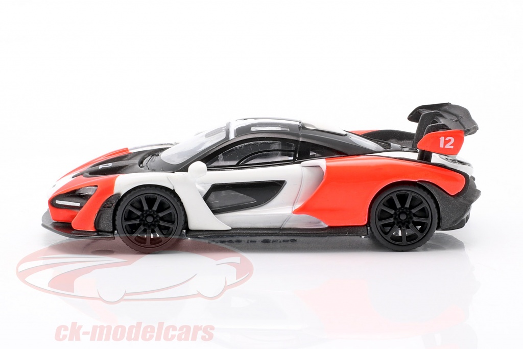 True Scale 1 64 Mclaren Senna Lhd 12 2018 Red White Black Mgt00081 L Model Car Mgt00081 L 4895183687263