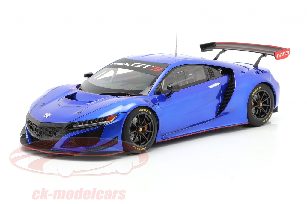 Modèle Réduit AUTOart 1/18 Honda NSX GT3 2018 Blanc - 81898, Neuf Avec Suivi