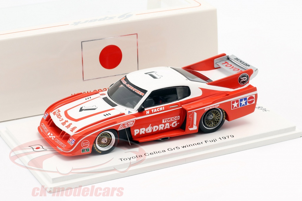 Toyota Celica LB Turbo #1 Vencedora Inter 200 Mile Fuji 1979 N. Tachi 1:43 Spark