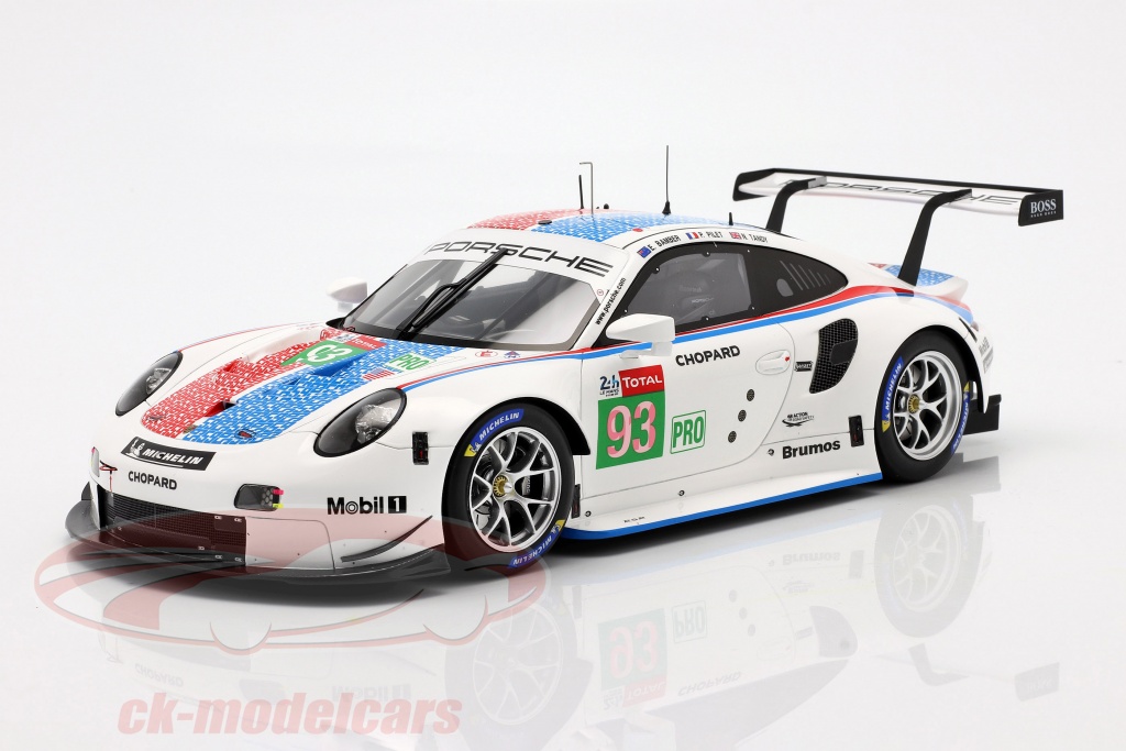 Porsche 911 RSR No.93 Porsche GT Team 3rd LMGTE Pro class SPARK MODEL 1/64 #Y141