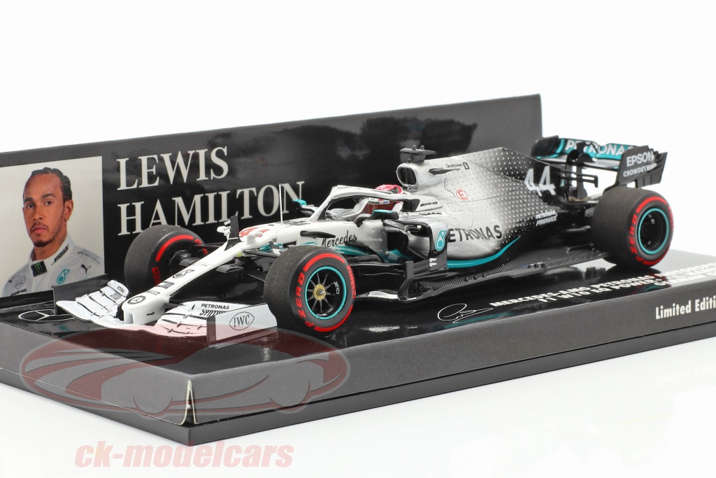 L. Hamilton Mercedes-AMG F1 W10 #44 Deutschland GP Weltmeister F1 2019 1:43 Minichamps