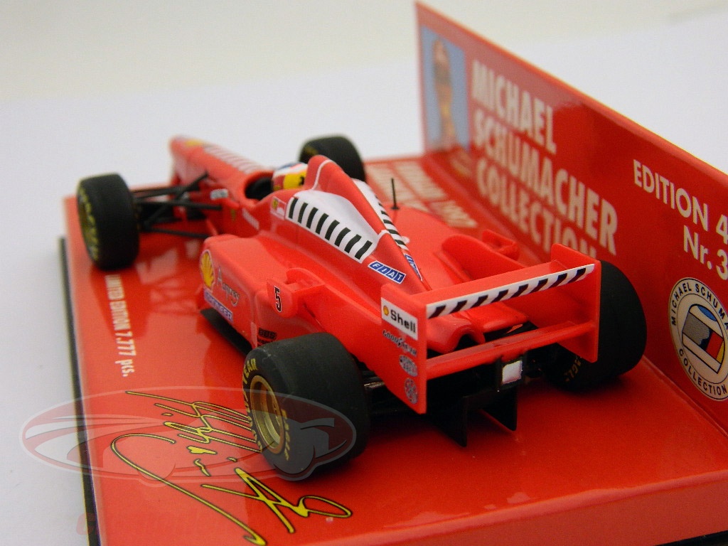 Minichamps Michael Schumacher collection Ferrari Launch Version