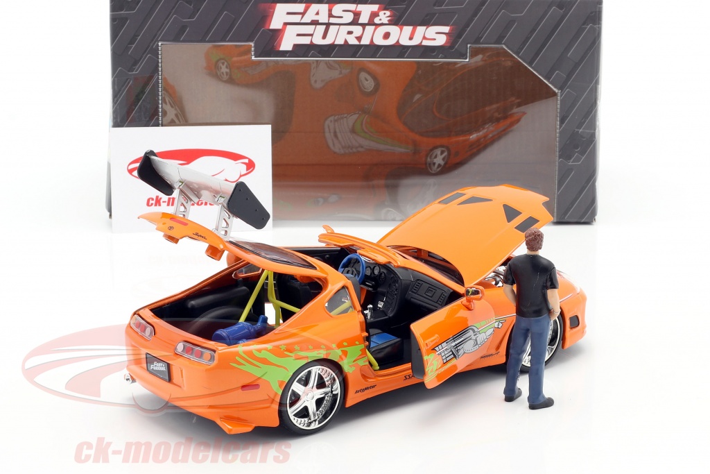 Fast & Furious 1995 Coche réplica del Toyota Supra a Escala 1:24, Fundido a  presión, para niños/unisex. : : Juguetes y juegos