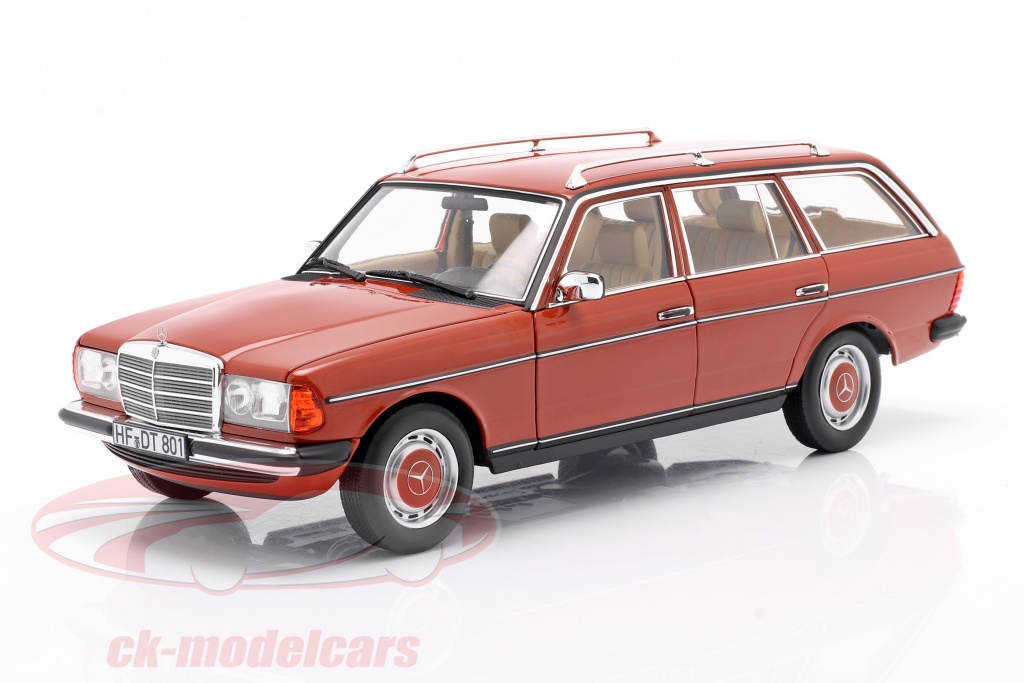 Mercedes-Benz 200 T (S123) Ano de construção 1982 Inglês vermelho 1:18 Norev