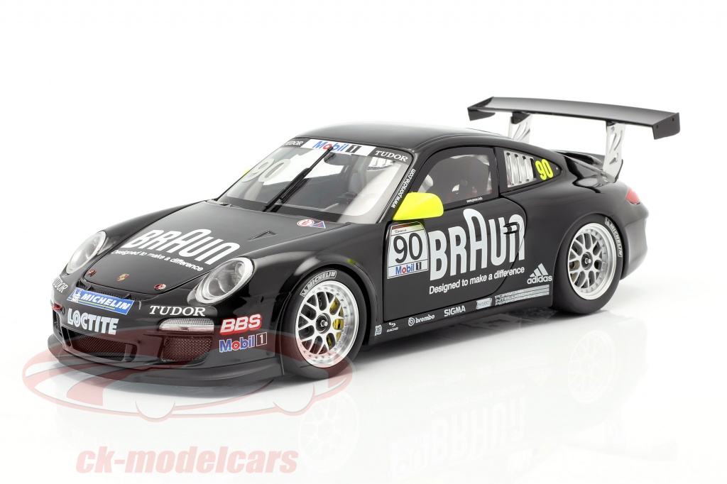 Porsche 911 GT3 Cup VIP #90 Braun Porsche Supercup 2010 1:18 Minichamps