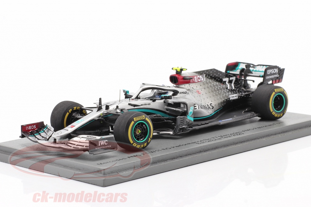 V. Bottas Mercedes-AMG F1 W11 EQ #77 Test Barcelona Formel 1 2020 1:43 Spark