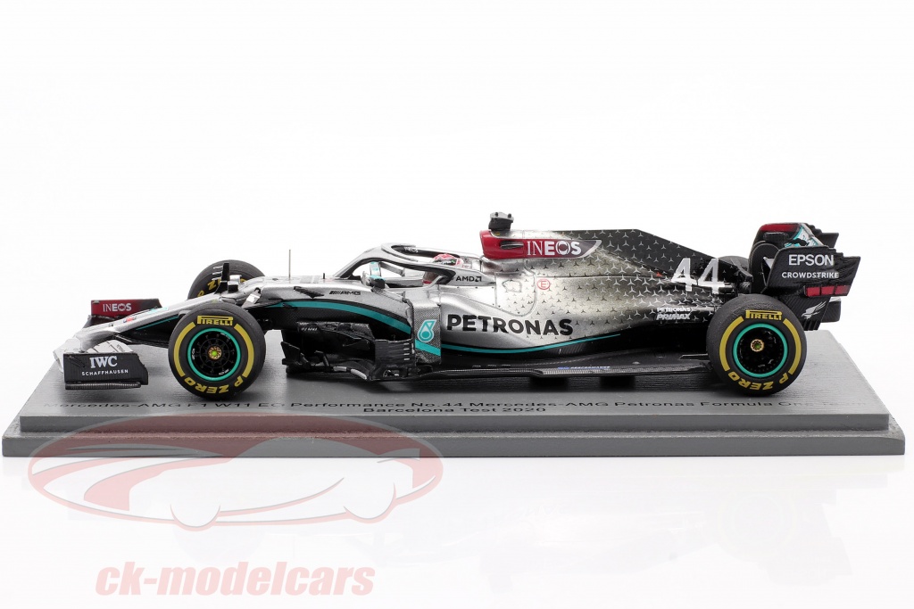 Spark 1 43 L Hamilton Mercedes Amg F1 W11 Eq 44 Test Barcelona Formula 1 2020 S6450 Model Car S6450 9580006964502