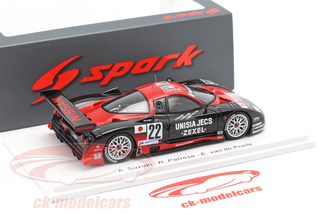 Spark S3578 – Nissan R390 GT1 N°22 – 24H Le Mans 1997 – Échelle 1/43 – Résine – Neuve (Prévente)