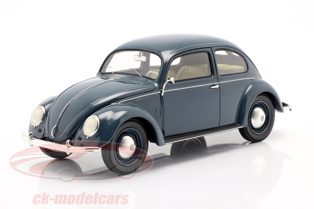 Volkswagen VW Brezelkäfer 1948 - 1953 blau 1:18 Schuco