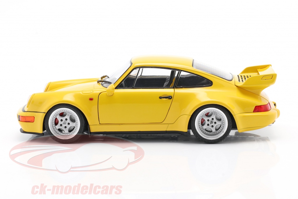 Porsche 911 3.8 RS 1//18 Scale Solido Diecast Model Yellow S1803401 for sale online