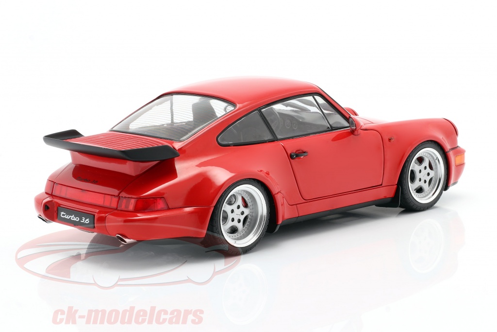 Solido Porsche 911 3.6 Turbo 1:18 S1803402 for sale online 964 Rouge Indien
