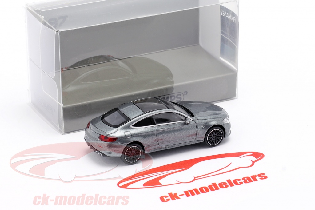Voiture Miniature Mercedes-Benz 250 Grise - Échelle HO 1/87 Kleinbahn, Occasion