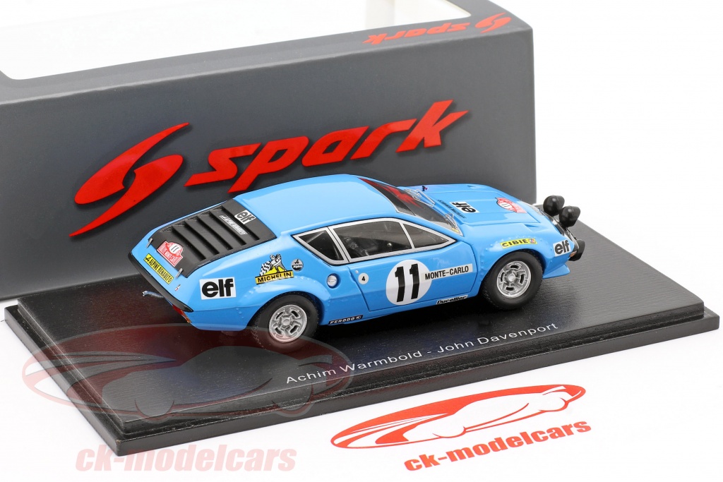 Alpine A310 1/43 Spark No.11 Renault Rallye Monte Carlo 1975 A.Warmbold