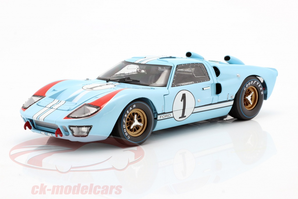 Ford GT40 MKII #1 Winner 24h Le Mans 1966 1/18 SC411 SHELBY COLLECTIBLES 