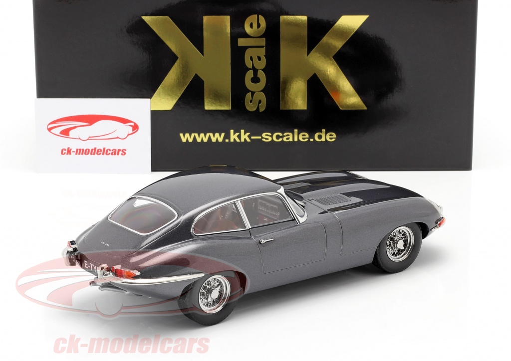 Kk-scale kkdc180431 scala 1/18 jaguar e-type coupe mk1 lhd 1961 british racing 