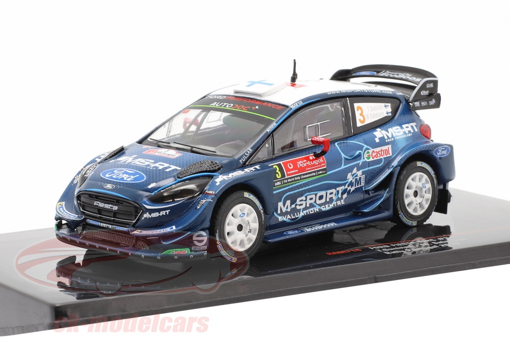Ford Fiesta WRC #3 4 ° Rallye Portogallo 2019 Suninen, Salminen 1:43 Ixo