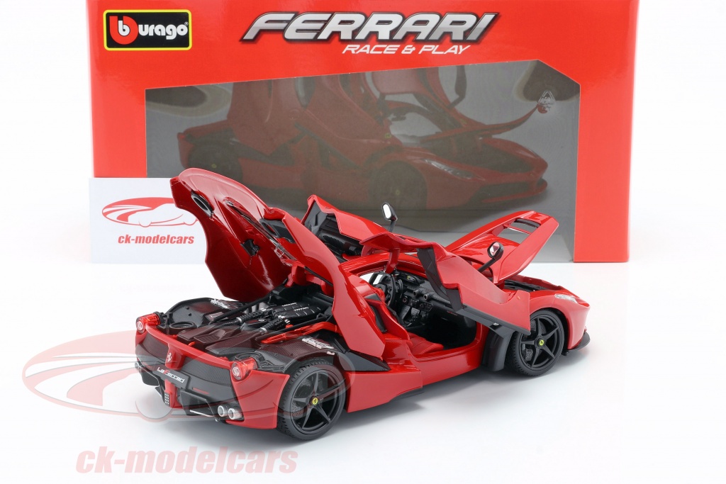 Bburago 1:18 Ferrari LaFerrari 赤 18-16001R モデル 車 18-16001R 