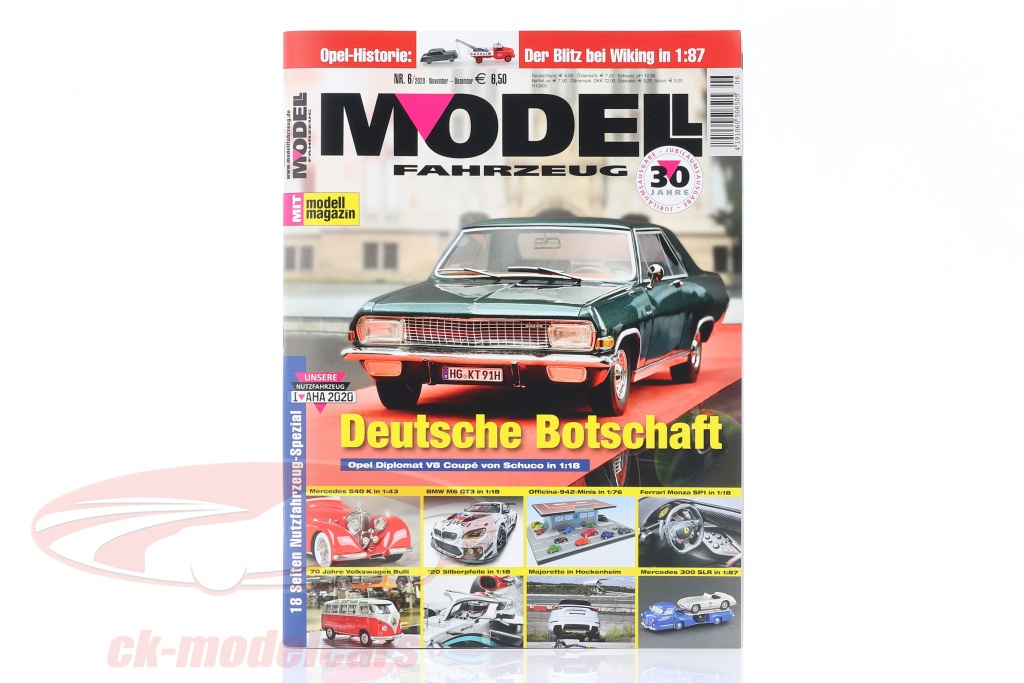 Modell Fahrzeug - magazine production novembre Décembre 06 / 2020