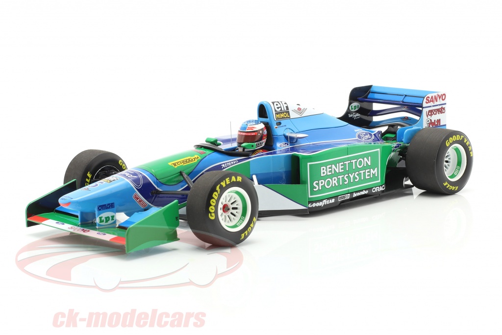 M. Schumacher Benetton B194 #5 gagnant Hongrie F1 Champion du monde 1994 1:18 Minichamps