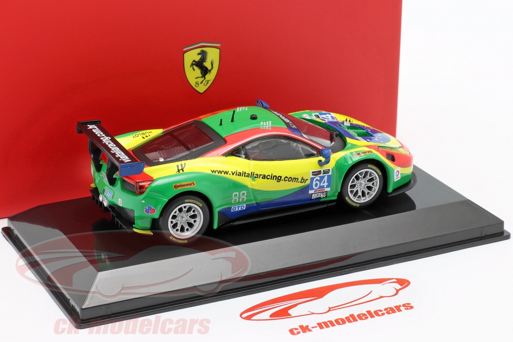 FT008 OPO 10 Voiture Miniature 1/43 Ferrari 458 Italia GT3-24h Daytona 2015 BERTOLINI 