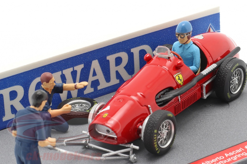 Brumm 1:43 Alberto Ascari Ferrari 500 F2 #1 Duitse GP F1 ...