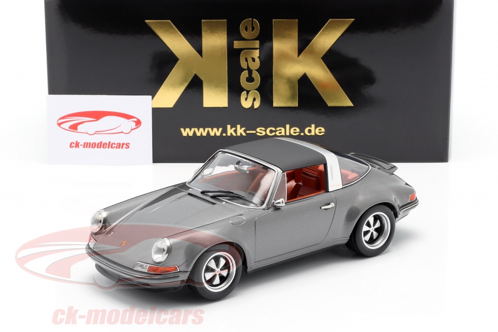 Diecast model cars Porsche 911 1/18 KK Scale Targa Singer orange/Dekor Targadach détachable